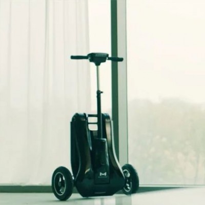 Meet The Foldable Transboard, A State-Of-The-Art Three-Wheel Electric Scooter by Mercane Wheels